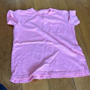 Primary 4-5Y Pocket Tee in Coral